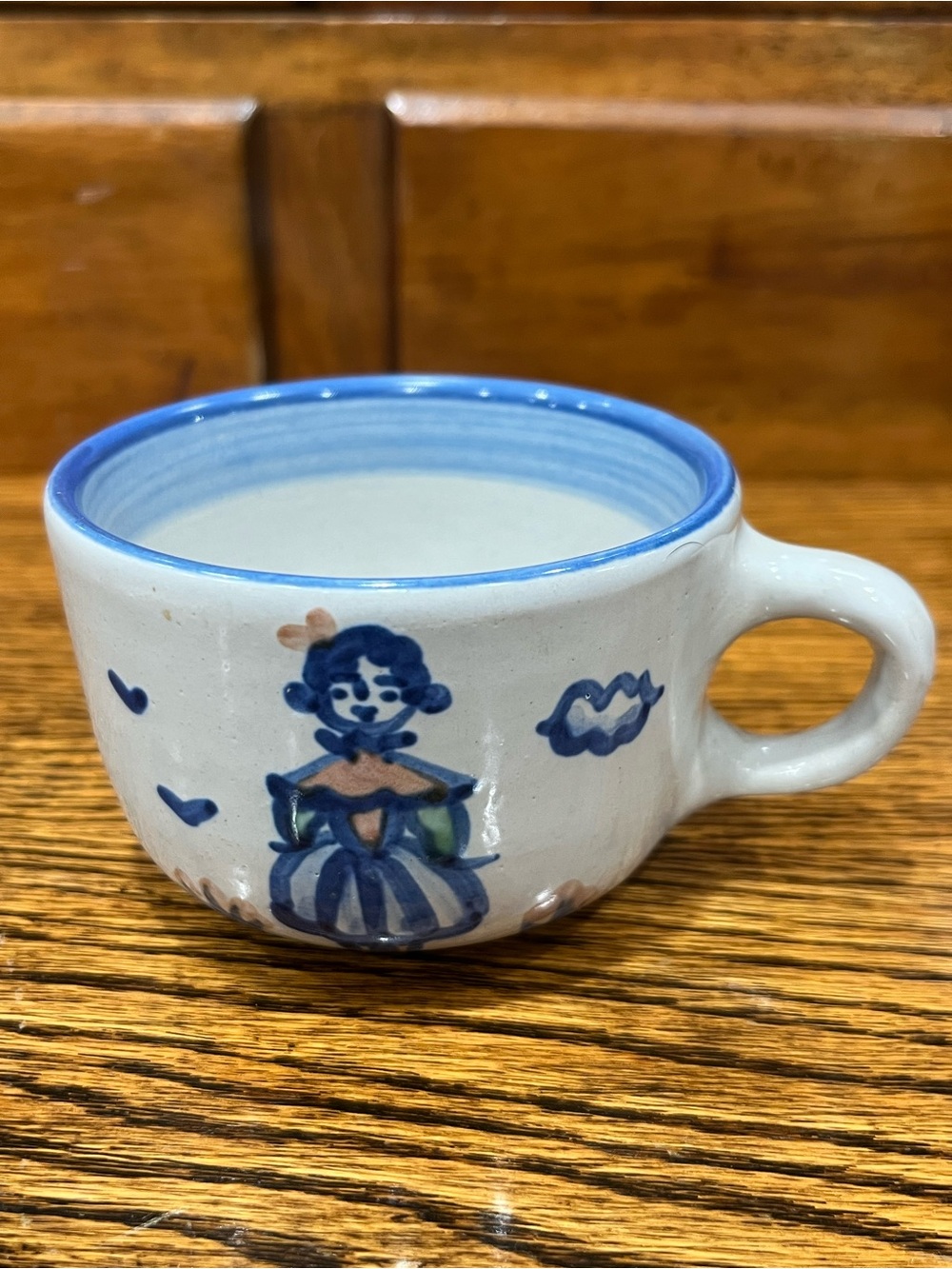 Vintage M.A. Hadley Potter | The End | The Farmers Wife - 6 oz. Coffee Cup ☕️💙